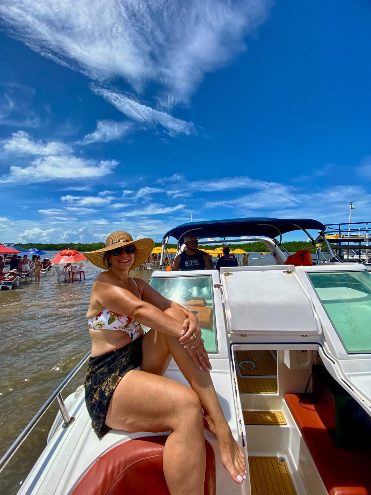 Pôr do sol na Lagoa Guaraíras